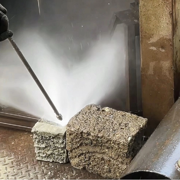 高压水混凝土冲毛机应用