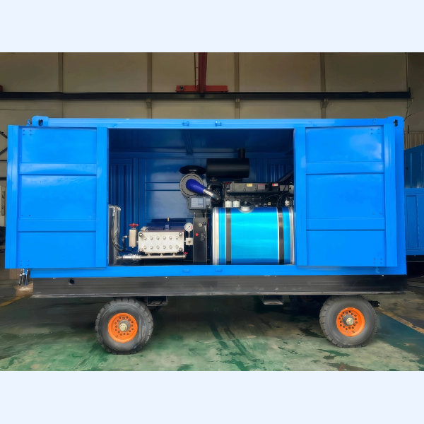 140MPa柴驱工业管道高压清洗机