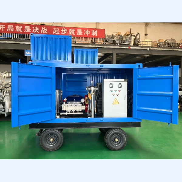 100MPa换热器高压清洗机